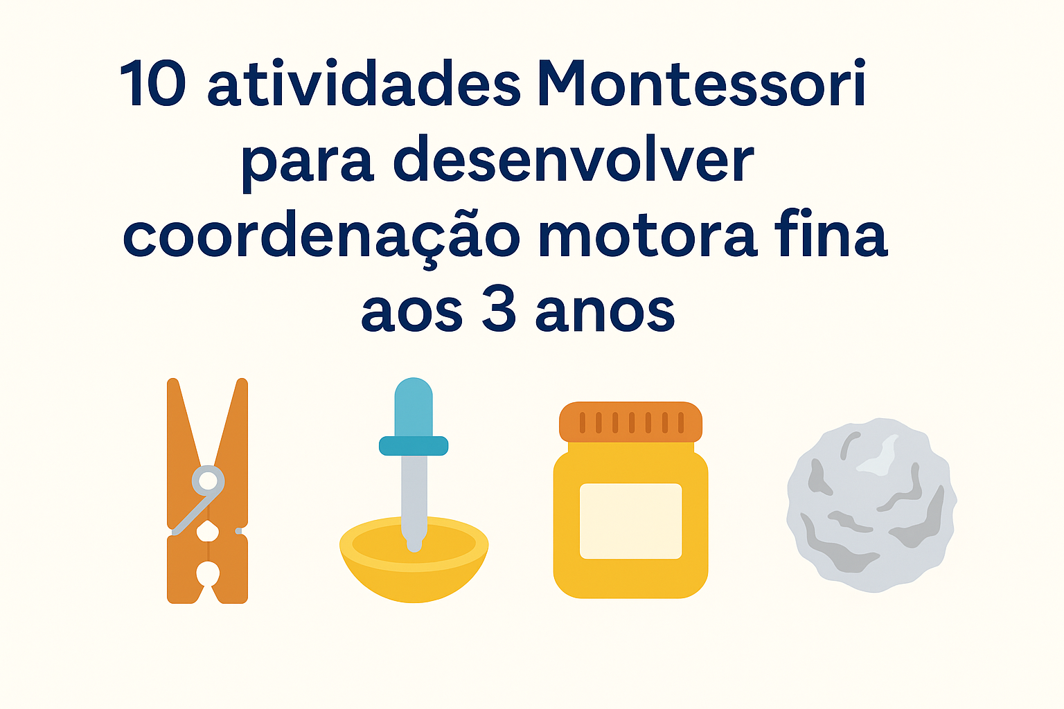 10 atividades Montessori