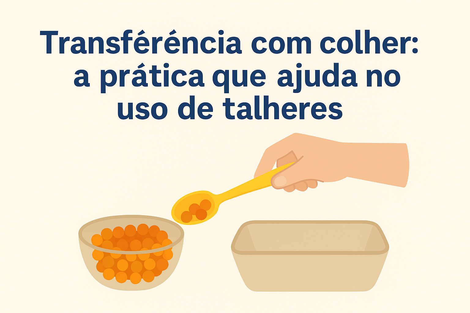 Transferência com colher